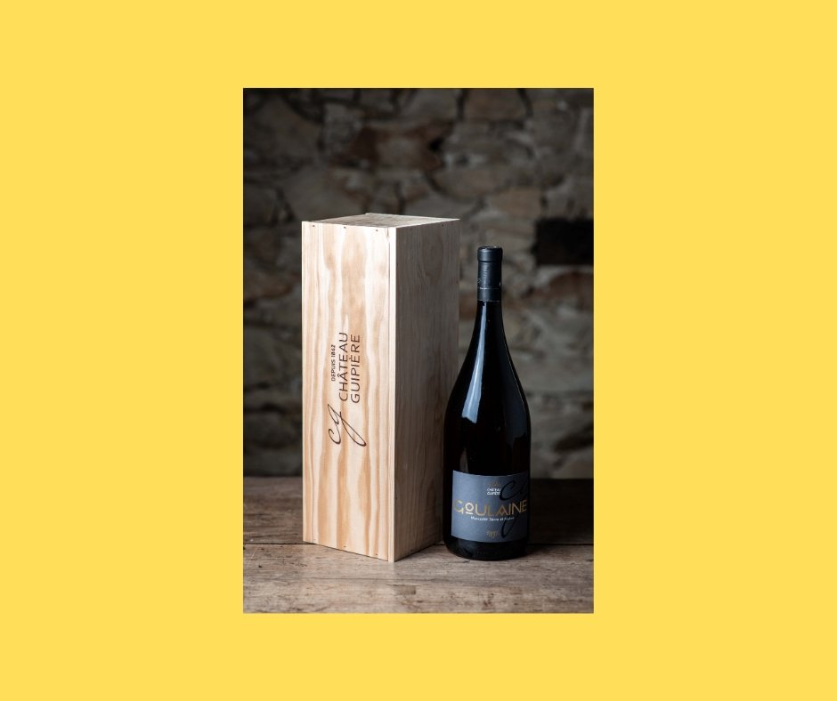 Magnum Cru Goulaine and its wooden case